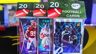 $1 Football Cards Mystery Repacks & Pickups From The LCS IV