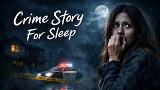 Midnight Crime Stories for Deep Sleep | Rain Ambience + Black Screen | Vol. 5
