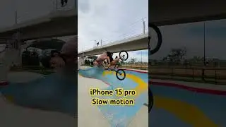 Slow motion on the iphone 15 pro is so good #iphone15 #iphone #slowmotion