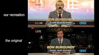 Anchorman 2 Crack Scene Recreation