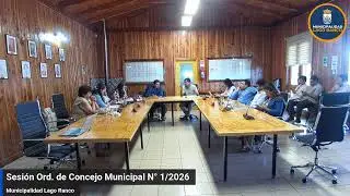 Sesión Ord. de Concejo Municipal N° 1 / 08.01.2025