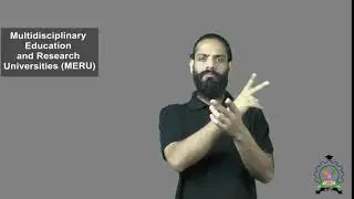 Multidisciplinary Education and Research Universities MERU
