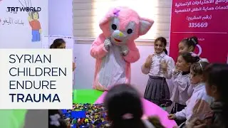 Syrian children still struggle with war trauma