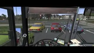 [OMSI 2][21:9 UltraWide] map Berlin-Spandau route 137 towards HAHNEBERG (Mercedes-Benz O305)