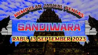 📽HARI RABU, 13 SEPTEMBER 2023 - KUMPULAN JADWAL PENTAS SANDIWARA | LIVE STREAMING HARI INI KJPS