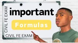Important Civil FE Exam Formulas - Engineering Economics - Time Value Of Money