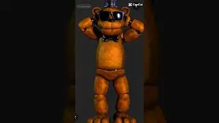Freddy looks good dancing! #fivenightsatfreddys #capcut #funny
