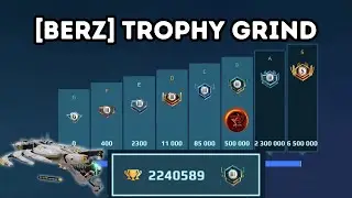 🔥 [BERZ] Trophy Grind Road to 2.3M in War Robots & Stealthier Mothership Giveaway