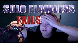 Am i really this bad?! Solo Flawless Fails | Destiny 2 Grasp of Avarice