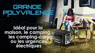 Station d'&eacute;nergie portable GZE-3040 🔋 &Eacute;nergie illimit&eacute;e, o&ugrave; que vous soyez