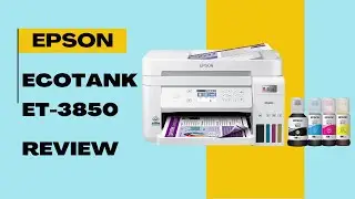 Efficient Printing for Your Home Office: Epson EcoTank ET-3850 Review
