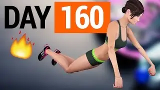 Day 160 - Daily Workout Plan: ARMS and CHEST AT HOME (79 Calories)
