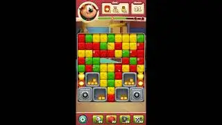 Toon Blast Level 8498 - NO BOOSTERS 🐻🐺🐱 | SKILLGAMING ✔️