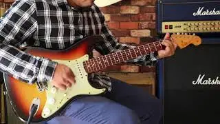 FENDER CUSTOM SHOP 2006 '60 STRATOCASTER RELIC SUNBURST USA