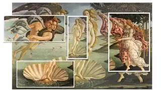 Botticelli naissance de V&eacute;nus