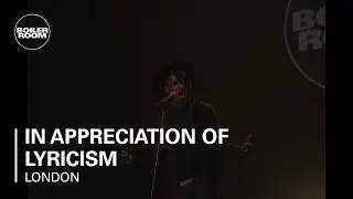Boiler Room London x Saul Williams Presents: In Appreciation Of Lyricism (Part One)