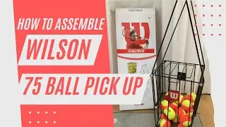 How to assemble the Wilson 75 Ball Pick Up Basket