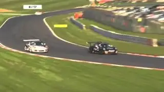 Amazing battle and epic finish in Porsche carrera cup GB as BTCC support series in Brands Hatch