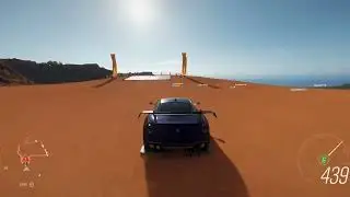 Unidentified Flying Car Danger Sign (821.09 metres) - Lego Speed Champions - Forza Horizon 4