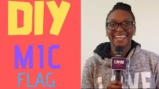 DIY Mic Flag