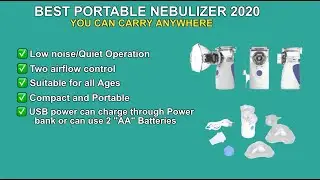 BEST PORTABLE NEBULIZER 2020 PHILIPPINES