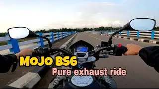 MOJO BS6 PURE EXHAUST SOUND RIDE #MojoBS6