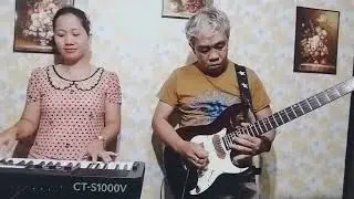 most requested distorted version instrumental cover by Butz & Ruby #coupleband #couplebond