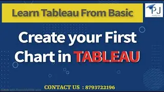 Tableau Tutorial 6 for Beginners : Learn how to create Chart