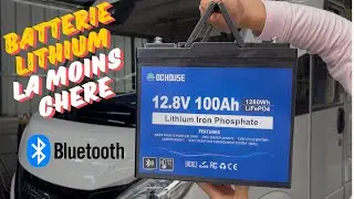 Batterie DCHOUSE Lifepo4 : Id&eacute;ale pour un remplacement &agrave; moindre prix ! #vanlife #knipex