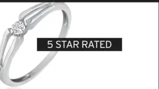.07ct Diamond Promise Ring in Sterling Silver - SuperJeweler.com