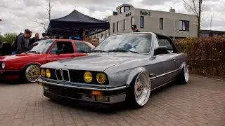STANCED BMW E30 ON BBS RS WHEELS! (4K)