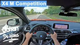 BMW X4 M Competition 510 HP POV TEST DRIVE