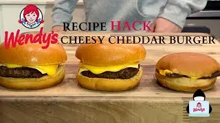 Wendy&rsquo;s Cheddar Burger Hack 🧀 | Secret Cheese Sauce Recipe You NEED to Try!