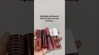 Top 5 Affordable Lipsticks for Everyday Under 500/- | Best Nude Lipstick #lipstick  #fyp #viral