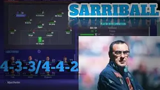 FIFA 21| BEST TACTICS/ INSTRUCTIONS FOR SARRIBALL!! (4-3-3/4-4-2)