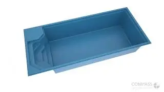 TREND 73 - ceramic pool from Compass Europe