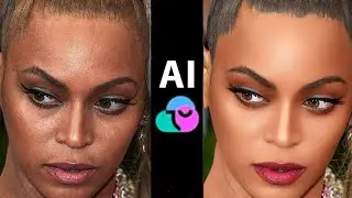 How to make a photo smooth texture using Kumoo AI.