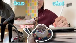 OPĚT PRODUKTIVNÍ VLOG - úklid, fitko, učení...
