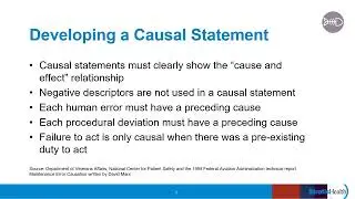 QI Basics - QI Processes: Root Cause Analysis Part 2