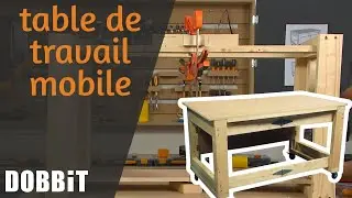 Table de travail mobile