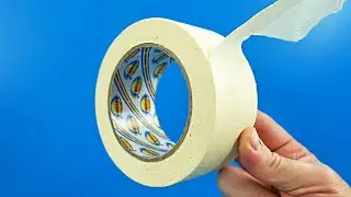 Советы и лайфхаки с малярной лентой, о которых вы могли не знать