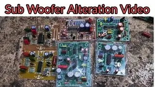 Sub Woofer alteration செய்ய வேண்டுமா இந்த வீடியோவை பாருங்கள்/Long Bass / hard Bass alteration video