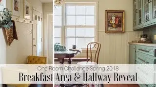 One Room Challenge: Breakfast Area and Hallway Reveal