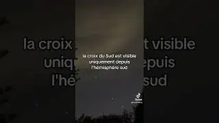 Constellation de La Croix du sud ✨ #astronomie #constellation #espaces