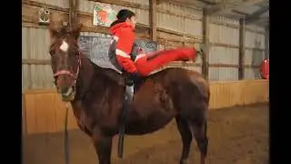 Jadan C Vaulting Scissor Kick on Lucky
