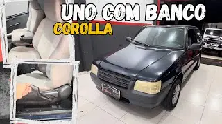 BANCO DO COROLLA NO UNO ADAPTA&Ccedil;&Atilde;O FENIX GARAGE