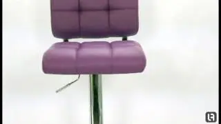 Castro Purple Bar Stool