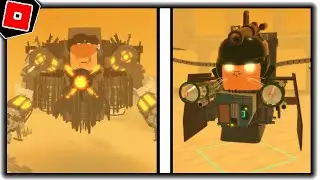 SHOWCASING G-MAN 5.0, CAT TOILET, and G-SQUAD UNITS in SKIBI DEFENSE - Roblox