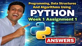 NPTEL Data Structure & Algorithm Using Python Week 1 Assignment 1 Answers Jan 2026 | NPTEL #python