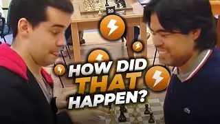 Nepo Couldn't Believe Hikaru's Crazy Blitz Comeback